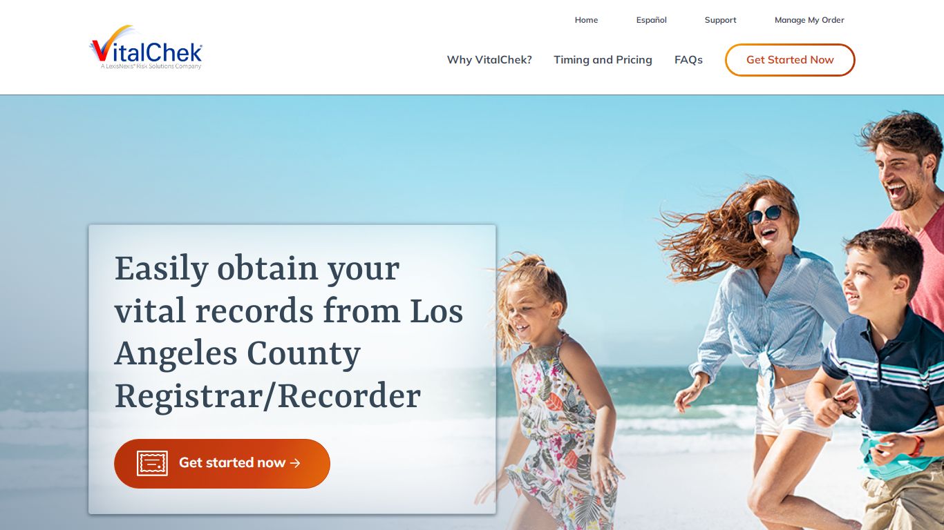 Los Angeles County Registrar/Recorder (CA) - VitalChek